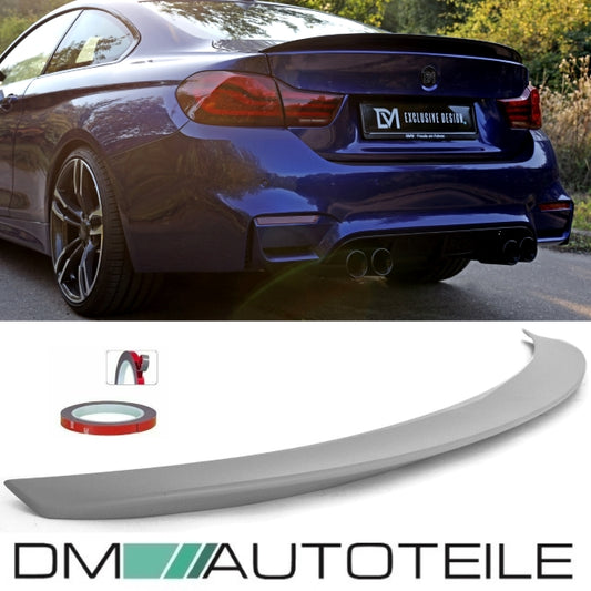 Heckspoiler Sport-Performance grundiert Kofferraumspoiler für BMW F32 Coupe ABE*