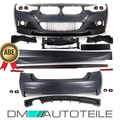 Sport-Performance Umbau Bodykit Front Schweller Heck +ABE passt für BMW 3er F30