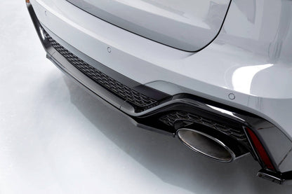 Mittlerer Diffusor Heck Ansatz für Audi RS6 C8 / RS7 C8 Carbon Look