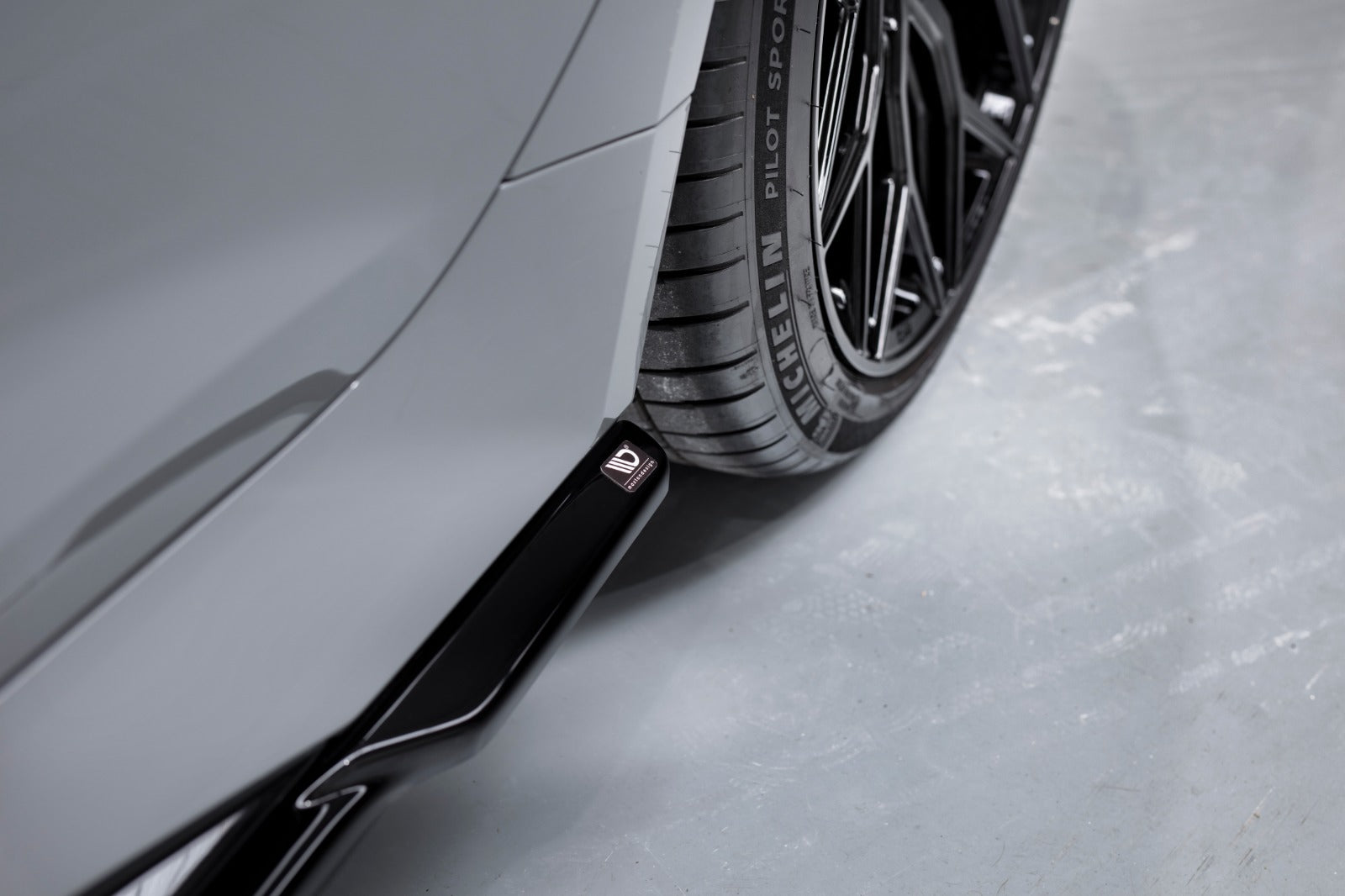 Seitenschweller Ansatz für V.1 für Audi RS6 C8 / RS7 C8 schwarz matt