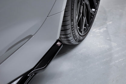 Seitenschweller Ansatz für V.1 für Audi RS6 C8 / RS7 C8 schwarz matt