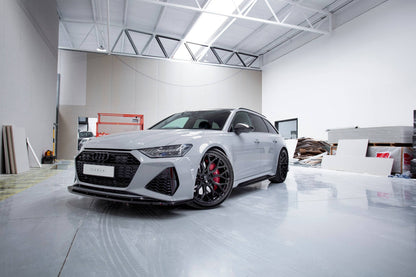 Front Ansatz V.2 für Audi RS6 C8 / RS7 C8 schwarz matt