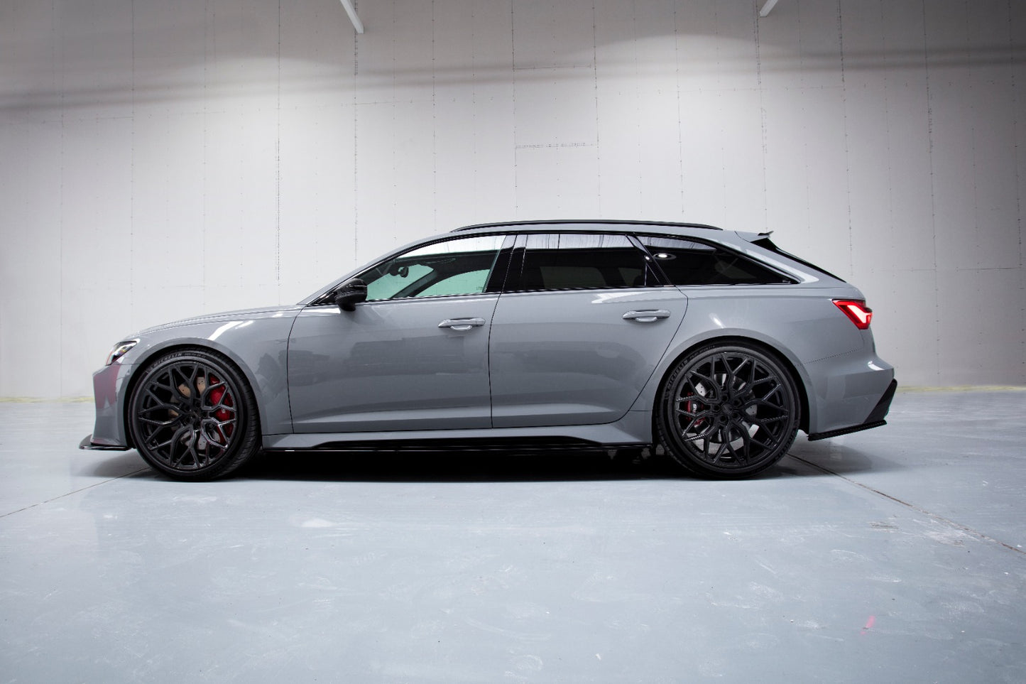 Seitenschweller Ansatz für V.2 für Audi RS6 C8 / RS7 C8 Carbon Look