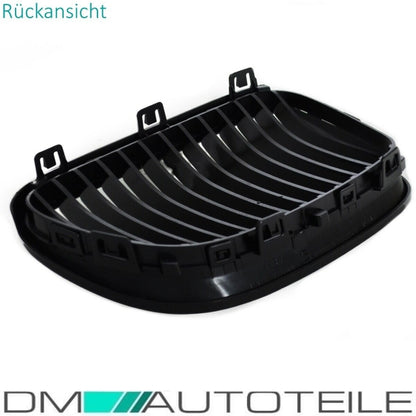 Sport-Performance Kühlergrill schwarz glanz für BMW 3er E92 E93 LCI Coupe Cabrio Bj 10-13