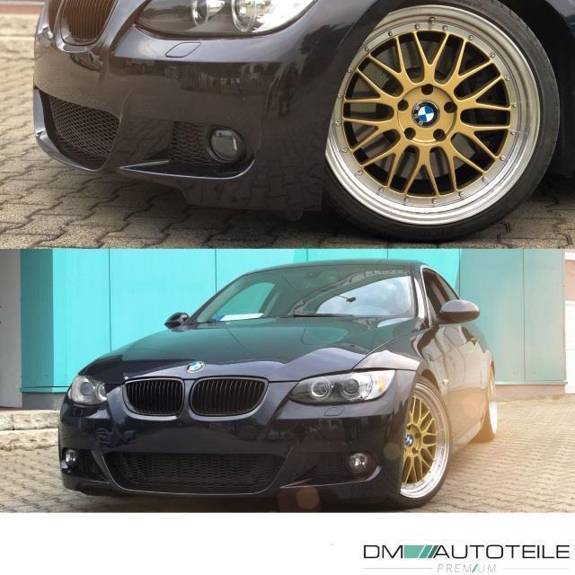 Sport Stoßstange vorne für SRA/PDC passt für BMW 3er E92 E93 Serie & M Paket 06-10