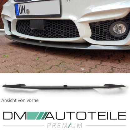 Sport Front Spoiler Lippe schwarz Matt passt für BMW 3er F30 F31 M3 Zubehör Stoßstange oder Hausmarke 1680+1635