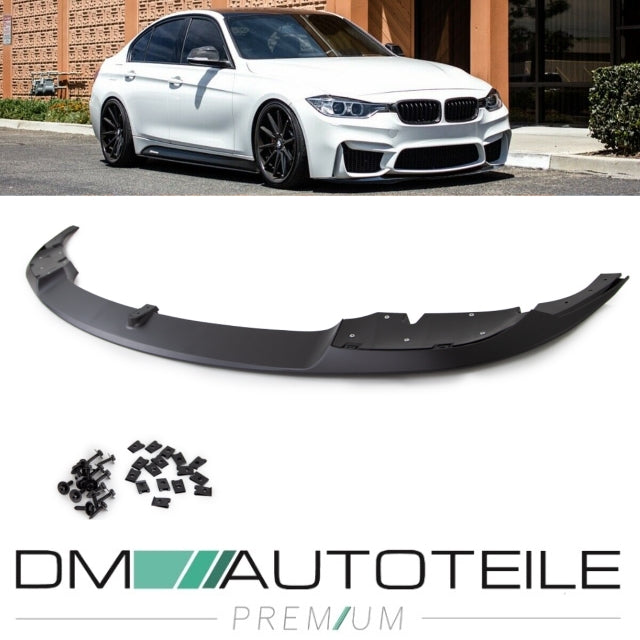 EVO Sport Stoßstange vorne + Frontspoiler für PDC ohne SRA passt für BMW 3er F30 F31