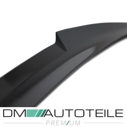 Set Sport-Performance Heckspoiler Schwarz glanz V-Form passt für BMW 4er F32 Coupe