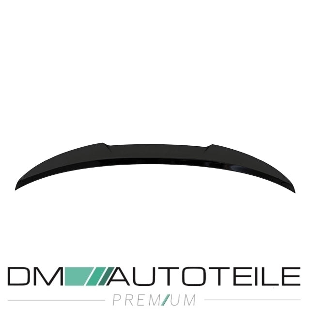 Set Sport-Performance Heckspoiler Schwarz glanz V-Form passt für BMW 4er F32 Coupe