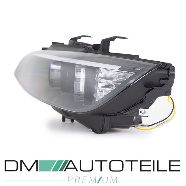 Xenon Scheinwerfer U LED Angel Eyes Klarglas schwarz Bj 05-10/Tagfahrlicht+Kurvenlicht D1S/H3 passt für BMW E92/E93 06-10