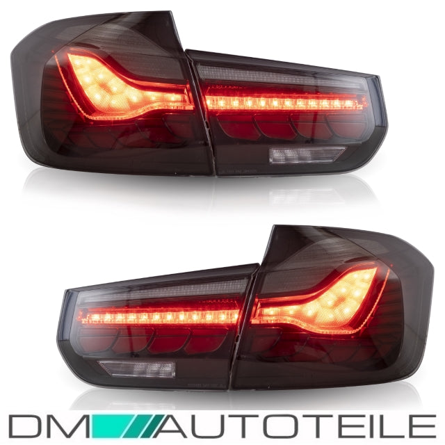 Set LED Rückleuchten Set Smoke Schwarz dynamische Blinker Funktion passt für BMW F30 F35 Bj 13-18