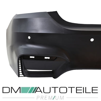 Stoßstange hinten für Parkhilfe + Duplex Diffusor passt für BMW F32 F33 außer M4 2013-2020