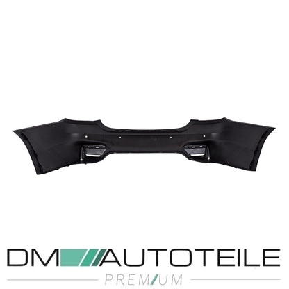 Stoßstange hinten für Parkhilfe + Duplex Diffusor passt für BMW F32 F33 außer M4 2013-2020