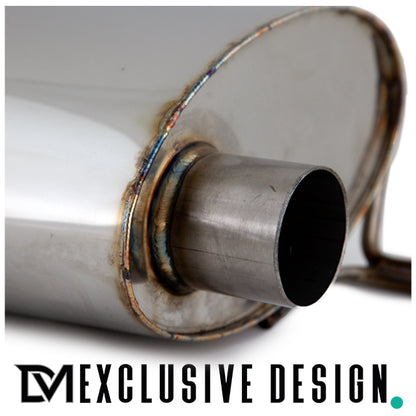DM Exklusive Design Komplett Performance Umbau Duplex 435d Stoßstange + Auspuffanlage + Diffusor Made in Germany passt für...