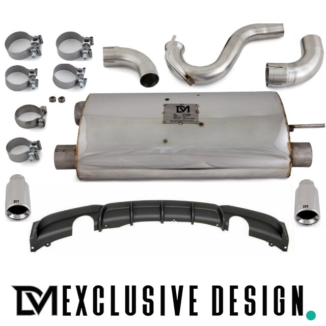 DM Exklusive Design Duplex 335d Auspuffanlage Performance+Diffusor Ede – Tuning King