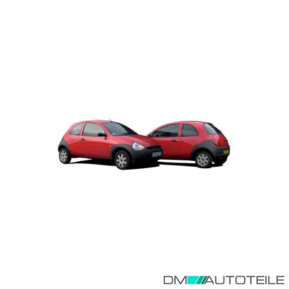Stoßstange hinten mitte mittig grundiert passt für Ford KA (RB) ab 1996-2002