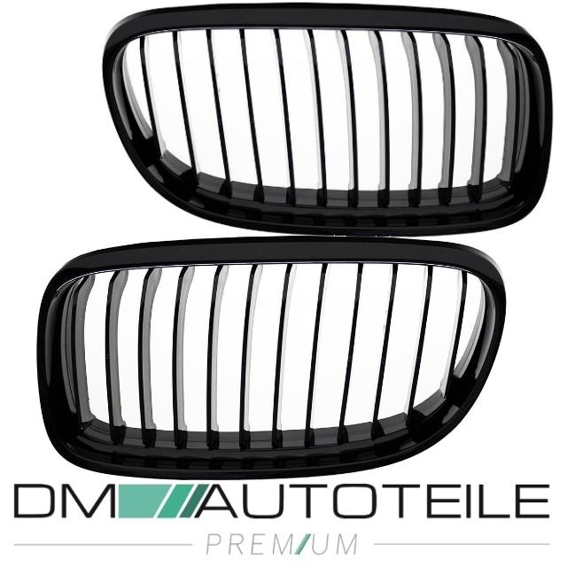 SET Kühlergrill Schwarz Hochglanz passend für BMW 3er E90 E91 LCI bj. 08-11 FACELIFT