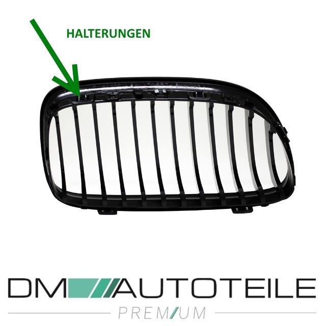 SET Kühlergrill Schwarz Hochglanz passend für BMW 3er E90 E91 LCI bj. 08-11 FACELIFT