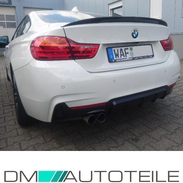 CARBON GLANZ Heckspoiler Kofferraum Spoiler hinten passend für BMW F32 auch M