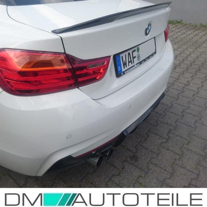 CARBON GLANZ Heckspoiler Kofferraum Spoiler hinten passend für BMW F32 auch M