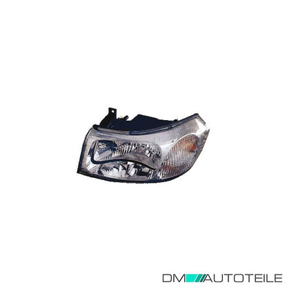 Hauptscheinwerfer links H4 passt für Ford Transit Pritsche/Fahrgestell 03-03