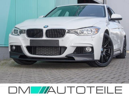 Sport Performance Stoßstange vorne für PDC + Frontspoiler schwarz passend für BMW 3er F30 F31 Serie & M-Paket