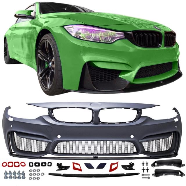 Stoßstange vorne PDC +Frontspoiler passt für BMW 4er F32 F33 F36 nicht M4+Gutachten