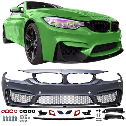 Stoßstange vorne PDC +Frontspoiler passt für BMW 4er F32 F33 F36 nicht M4+Gutachten