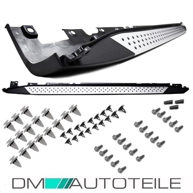 Aluminium 07-13 Trittbretter SET Schweller Einstieg +Montagekit passt für BMW X5 E70