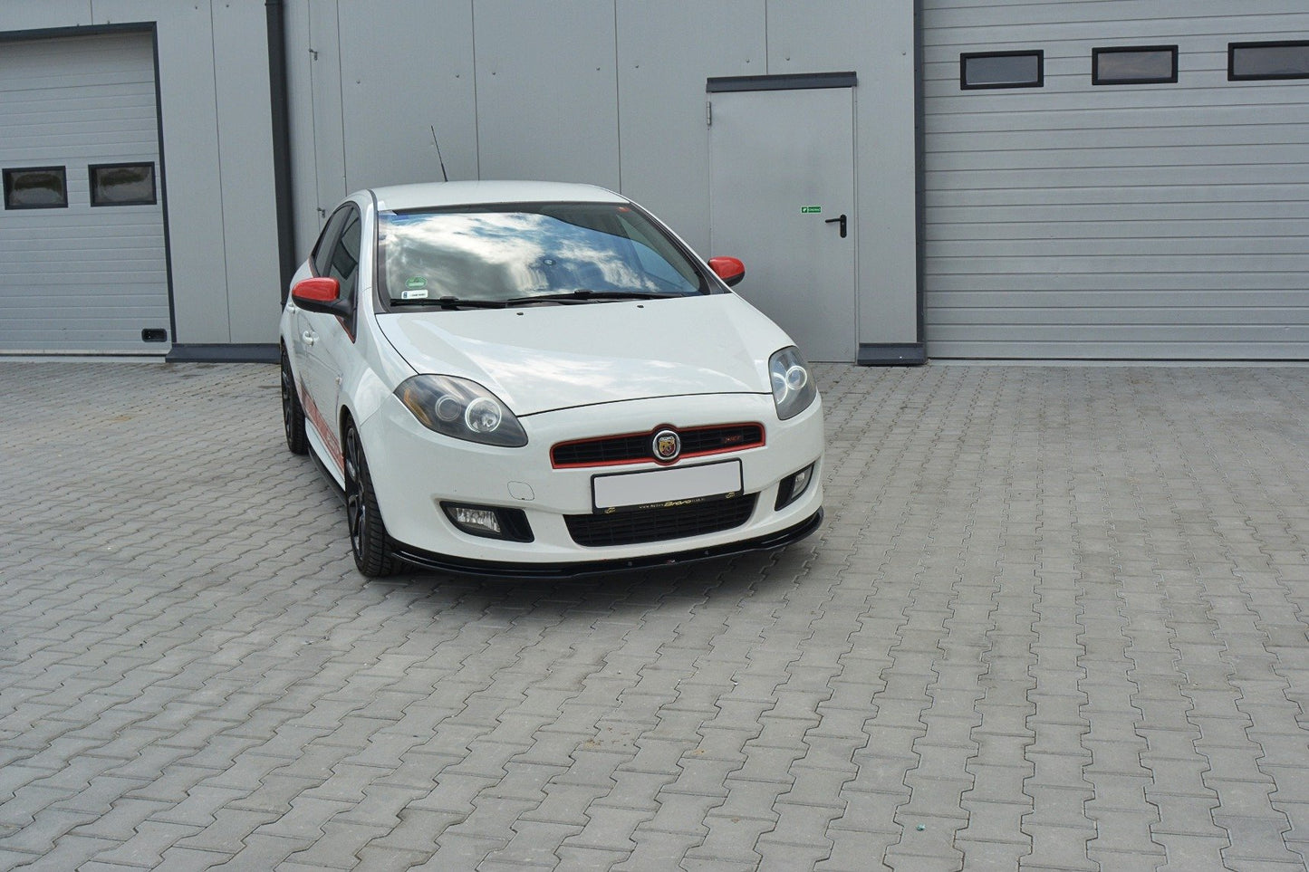 Front Ansatz für Fiat Bravo MK 2 SPORT schwarz matt