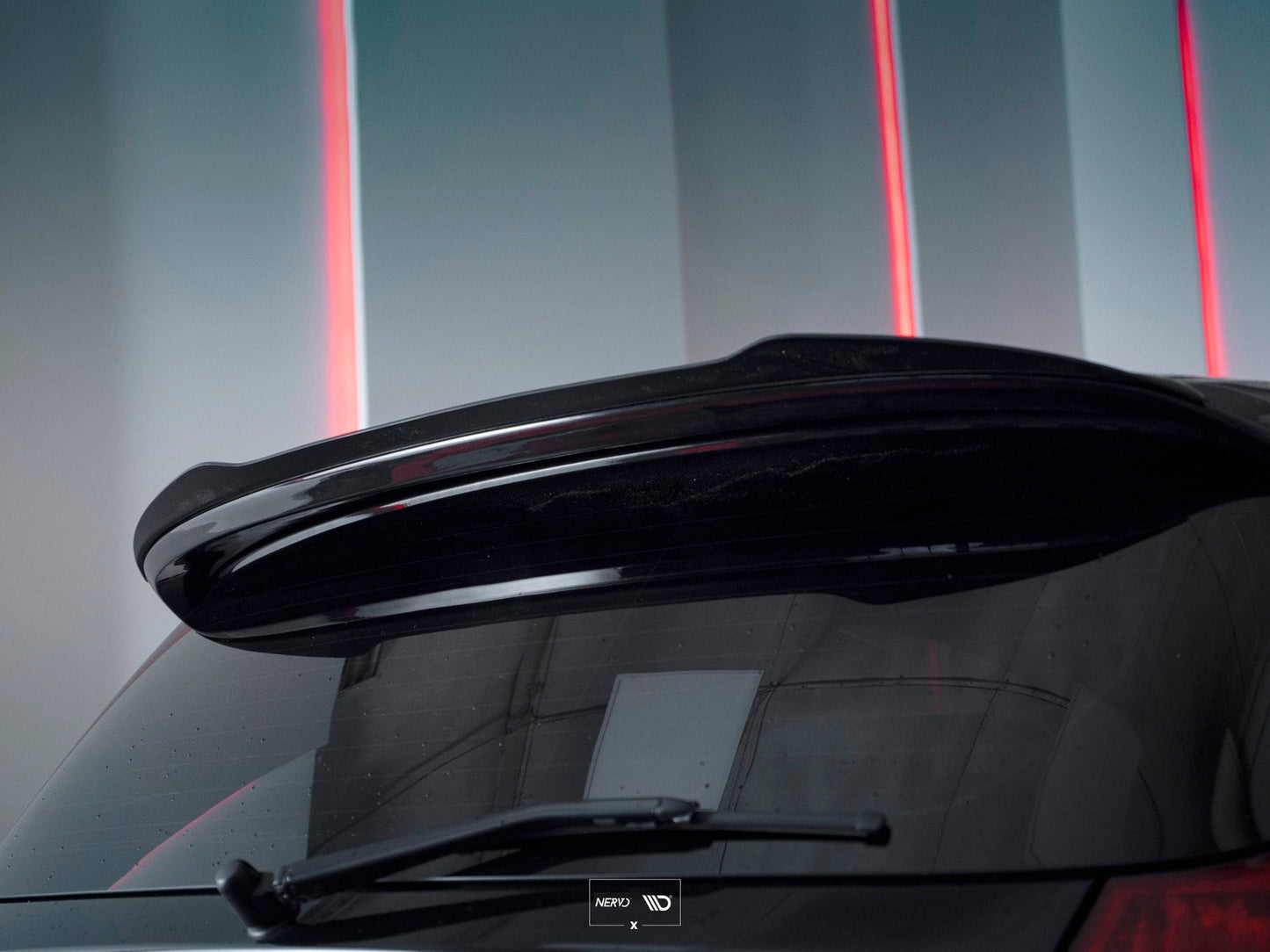 Spoiler CAP für BMW 1er E81/ E87 FACELIFT (AERO SPOILER) Carbon Look