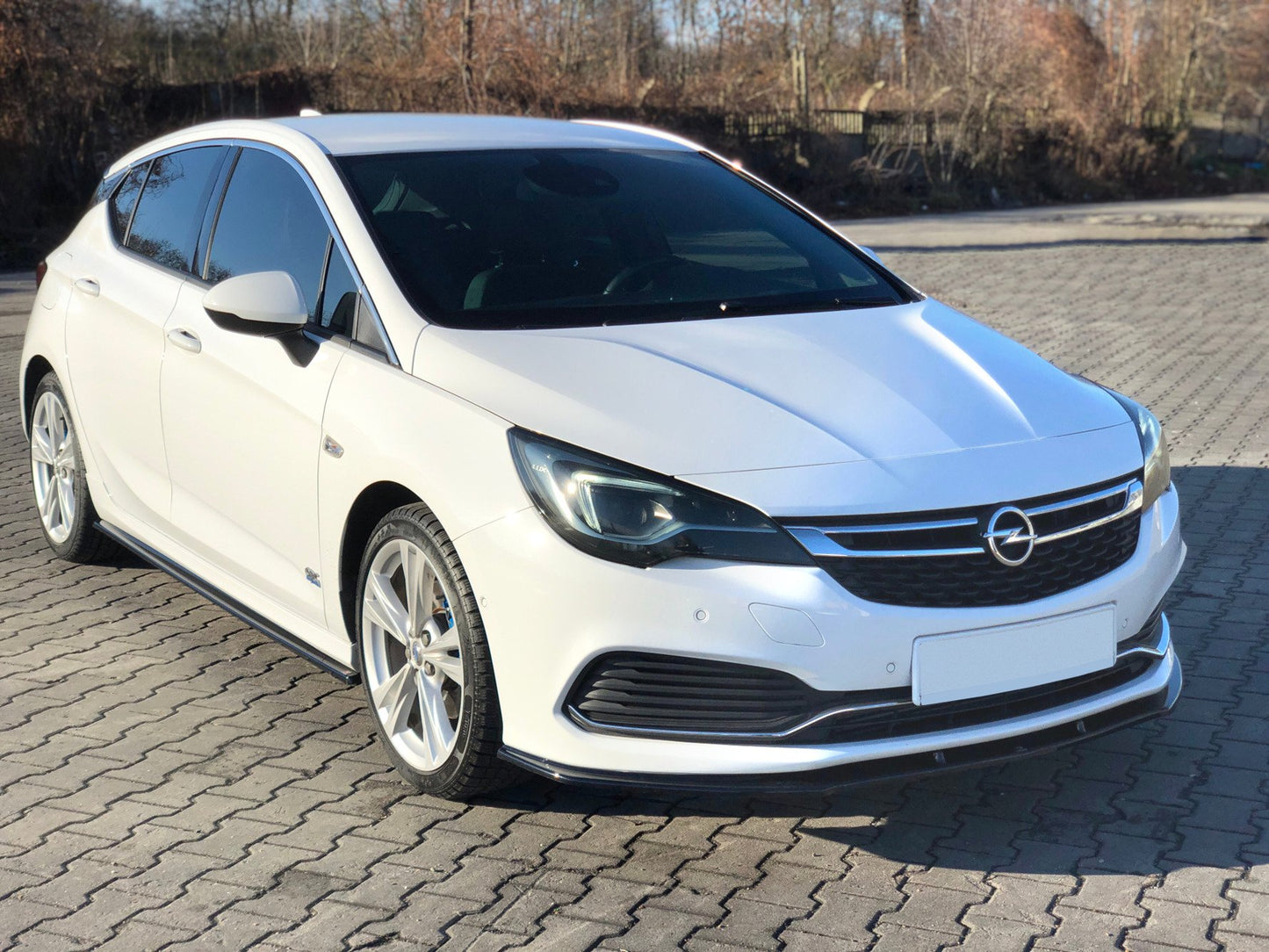 Front Ansatz V.1 für OPEL ASTRA K OPC-LINE Carbon Look