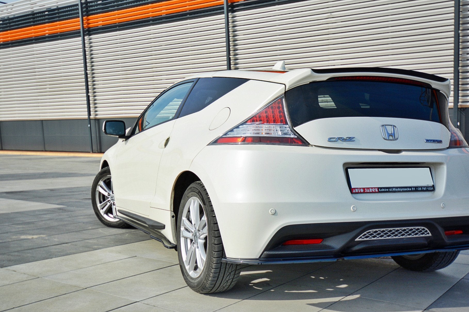 Spoiler CAP für HONDA CR-Z schwarz matt