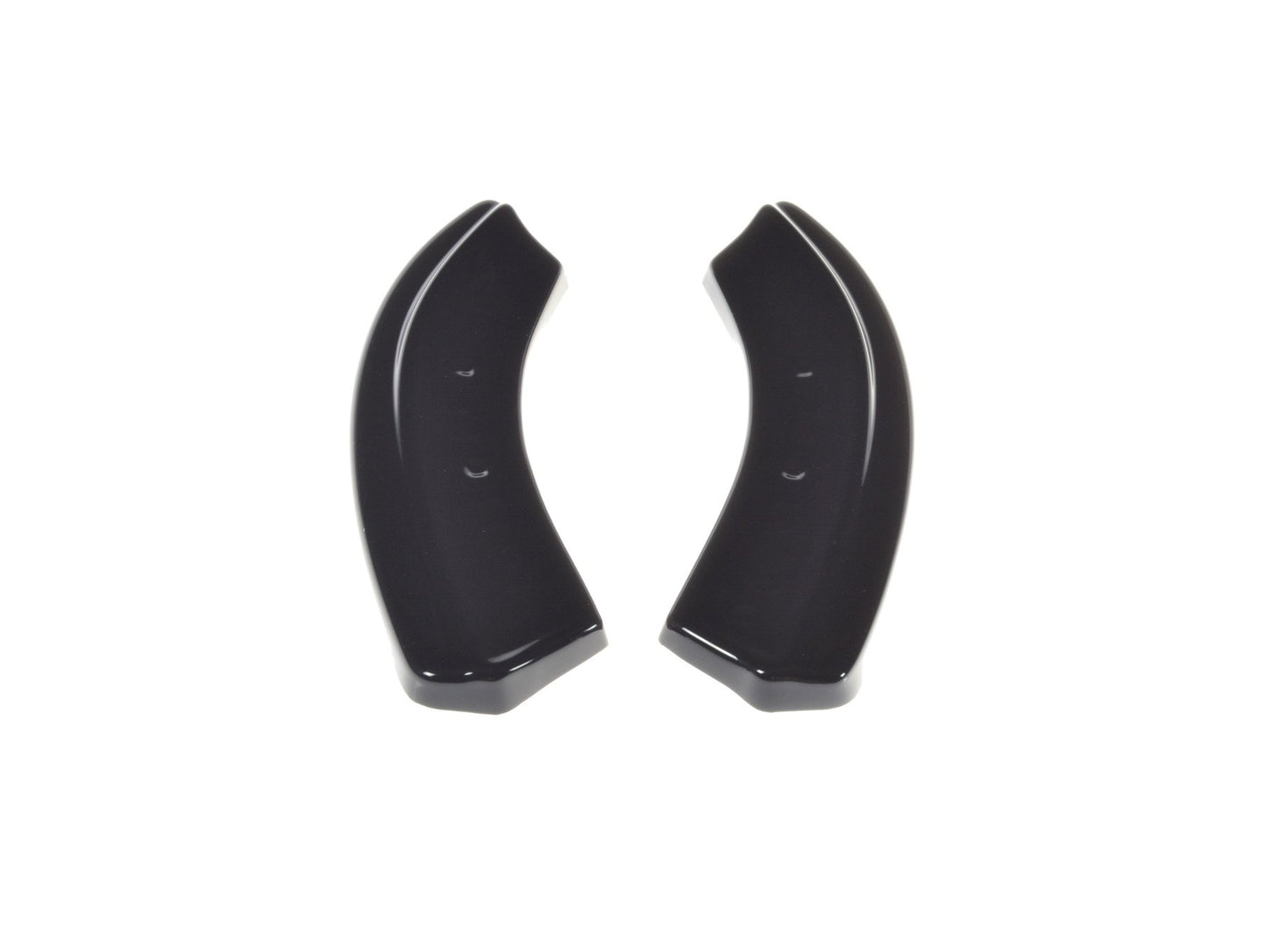 Heck Ansatz Flaps Diffusor für Ford Fiesta ST Mk6 schwarz matt