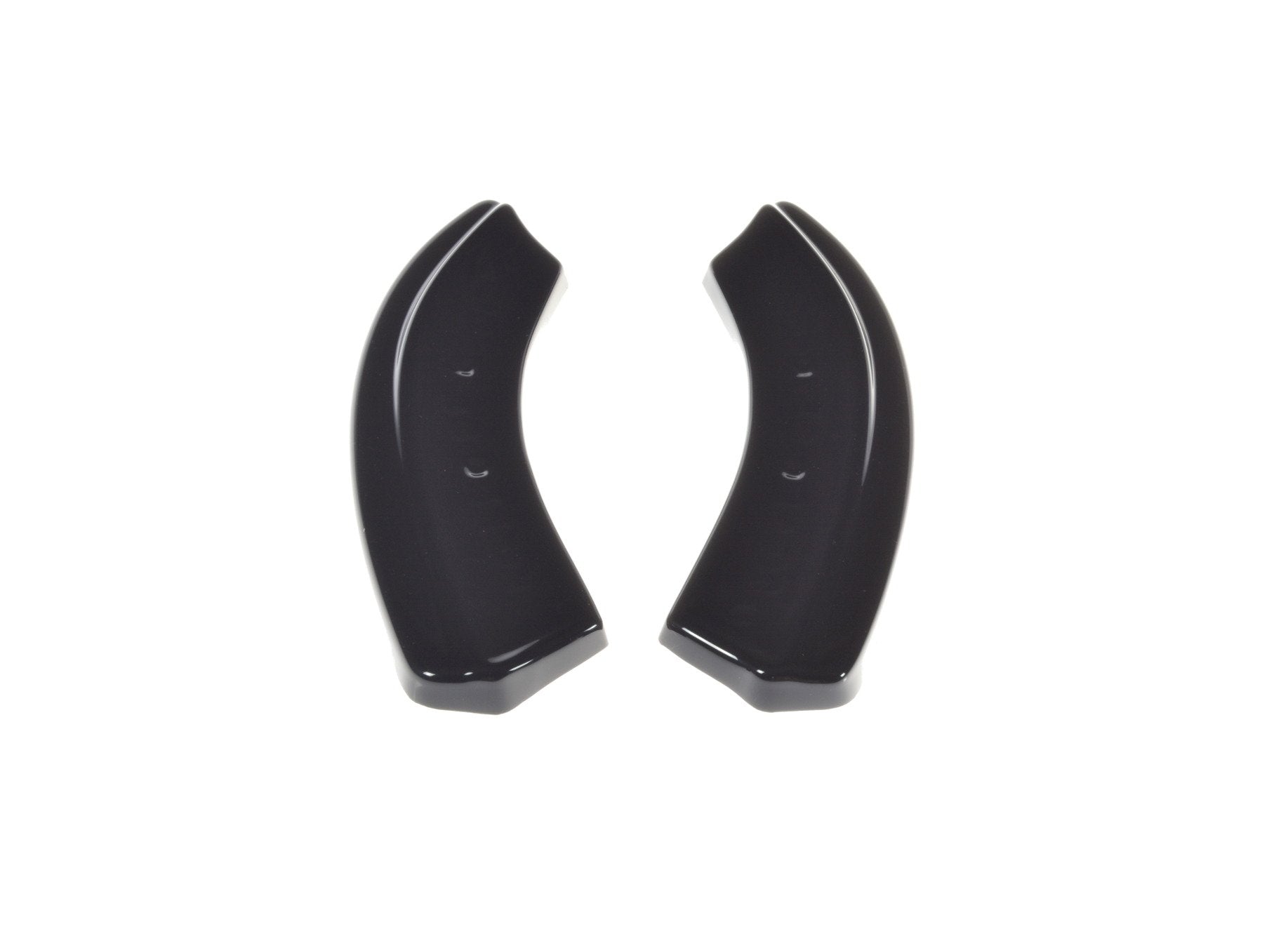 Heck Ansatz Flaps Diffusor für Ford Fiesta ST Mk6 schwarz matt