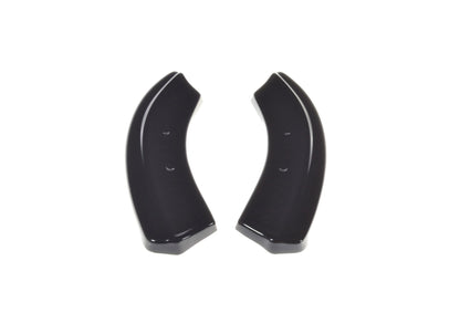 Heck Ansatz Flaps Diffusor für Ford Fiesta ST Mk6 schwarz Hochglanz