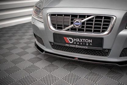 Front Ansatz V.2 für Volvo V70 Mk3 Carbon Look