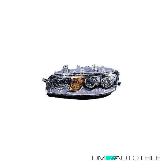 Hauptscheinwerfer links H1/H1/H3 ohne Motor passt für Fiat Punto 01-00