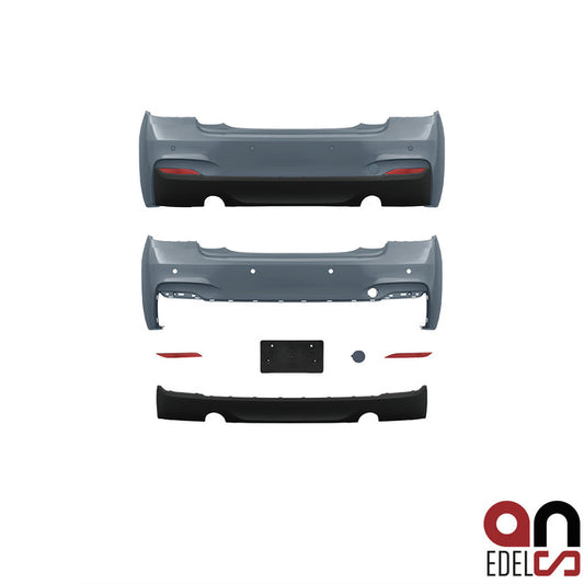 AN Sport Paket Umbau Stoßstange hinten 235i Duplex passend für BMW 2er F22 F23 Serie & M-Paket Modelle bj. 14>