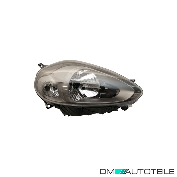 Hauptscheinwerfer rechts H4 mit Motor passt für Fiat Punto Evo 09-12