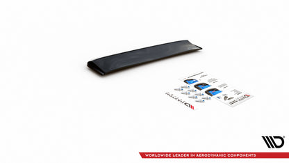 Mittlerer Diffusor Heck Ansatz für Dodge Challenger RT Mk3 Facelift schwarz matt