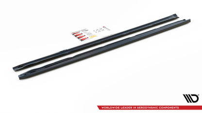 Seitenschweller Ansatz für Bentley Continental GT V8 S Mk2 Carbon Look