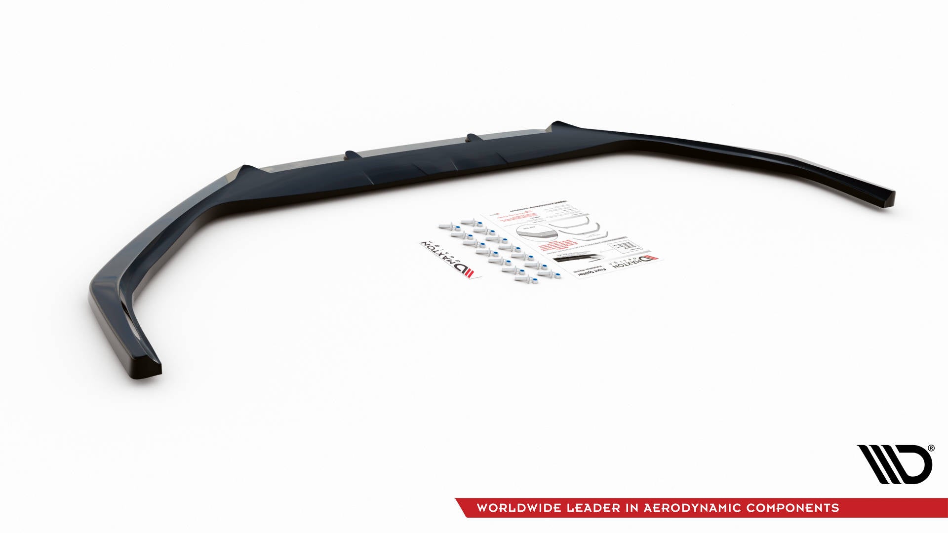Front Ansatz V.1 für Peugeot 508 GT Mk1 Facelift schwarz Hochglanz