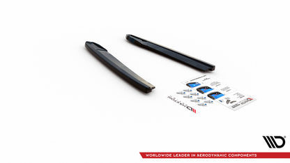 Heck Ansatz Flaps Diffusor V.4 für Skoda Octavia RS Mk4 Carbon Look