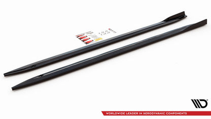 Seitenschweller Ansatz für V.1 für BMW M4 G82 Carbon Look