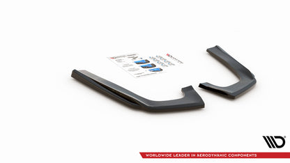 Heck Ansatz Flaps Diffusor V.1 für Mercedes-Benz GLE Coupe 63 AMG C292 schwarz matt