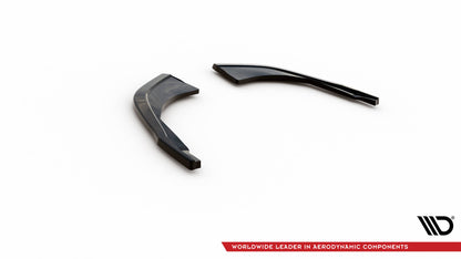 Heck Ansatz Flaps Diffusor für Volkswagen Atlas Cross Carbon Look