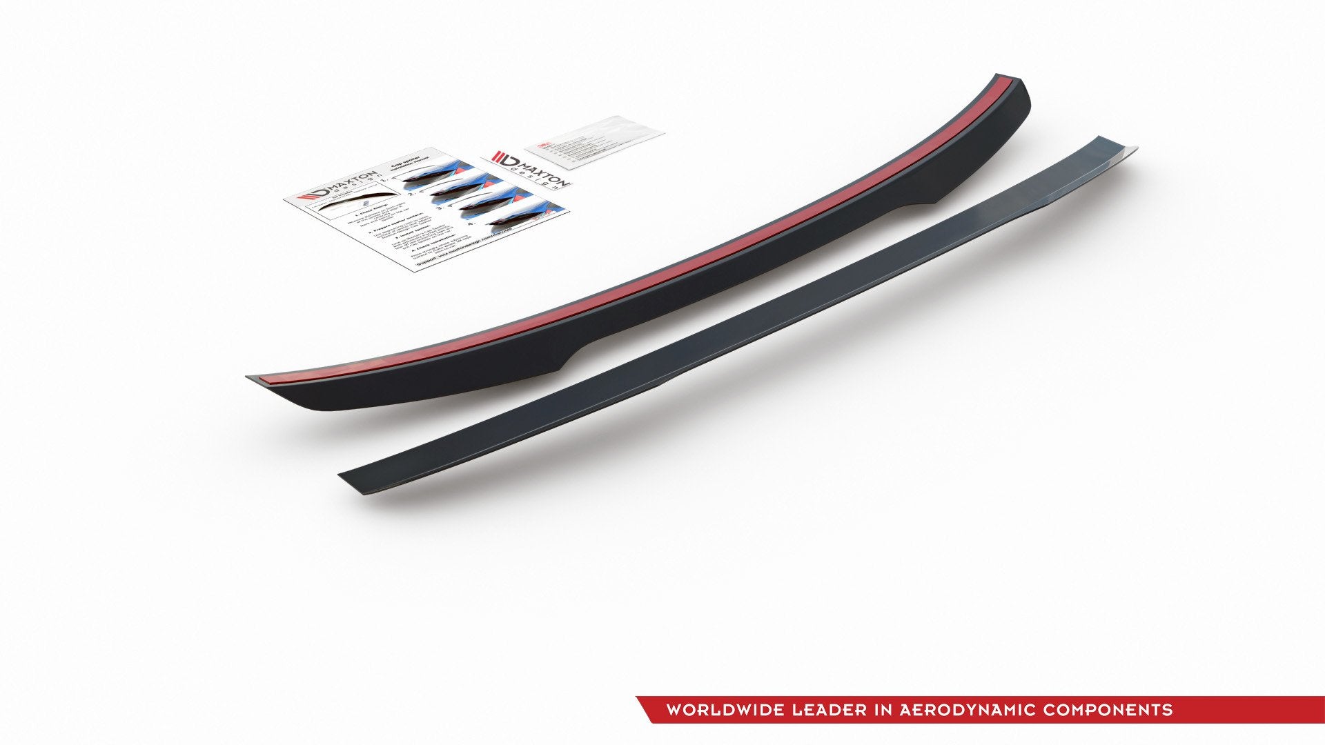 Spoiler CAP V.2 für Skoda Kodiaq Mk1 Sportline/RS schwarz matt