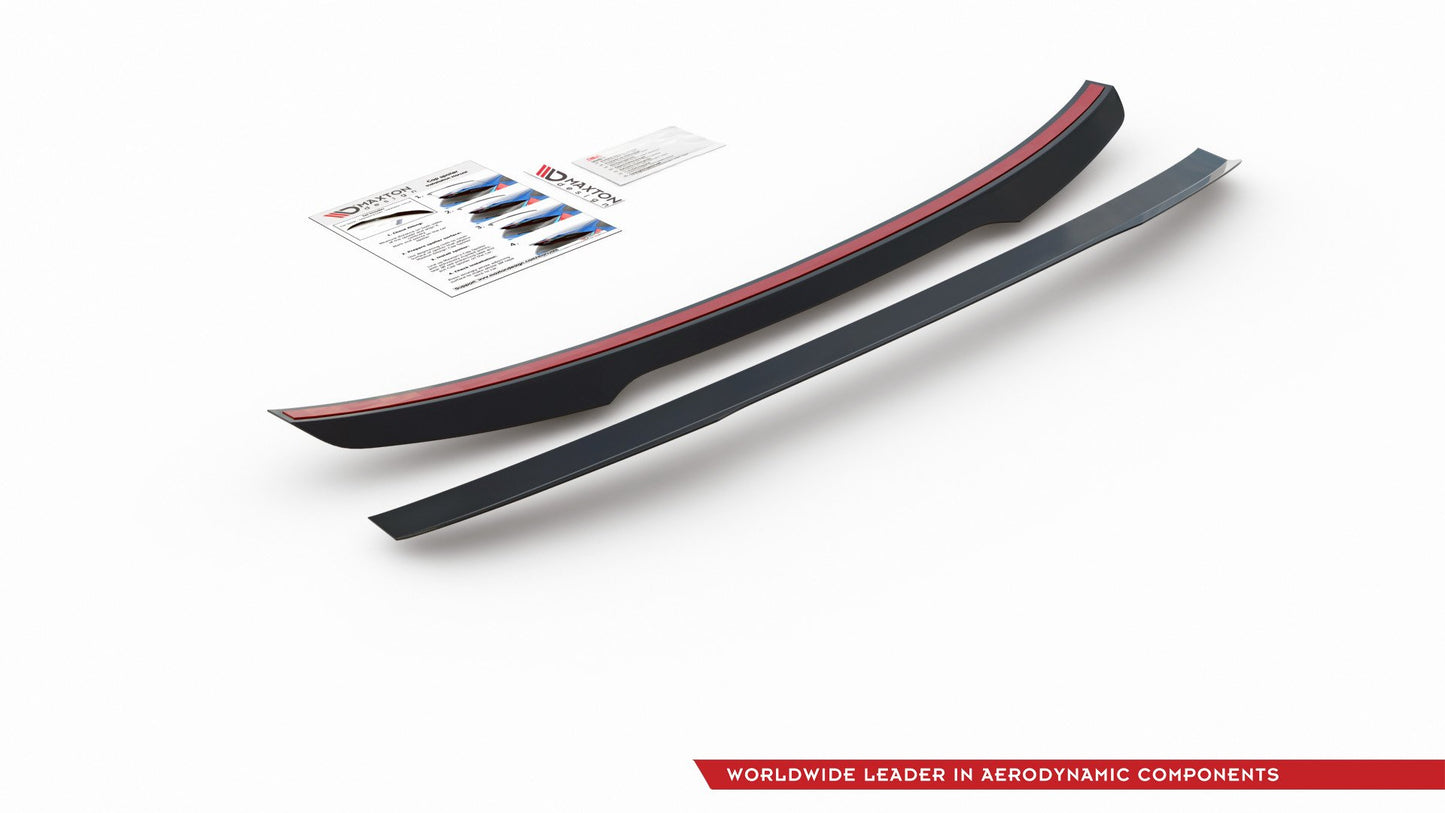 Spoiler CAP V.2 für Skoda Kodiaq Mk1 Sportline/RS Carbon Look