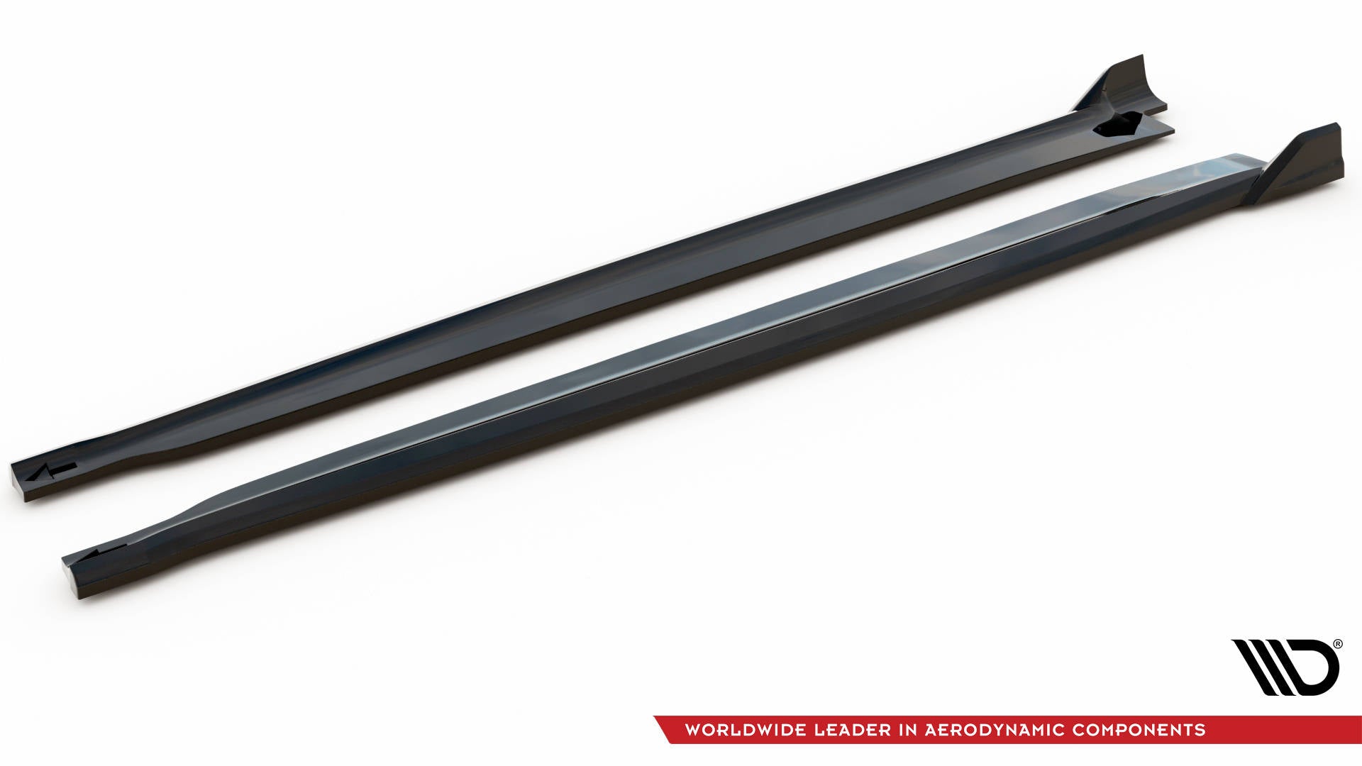 Seitenschweller Ansatz für V.2 für BMW X6 M-Paket F16 schwarz matt